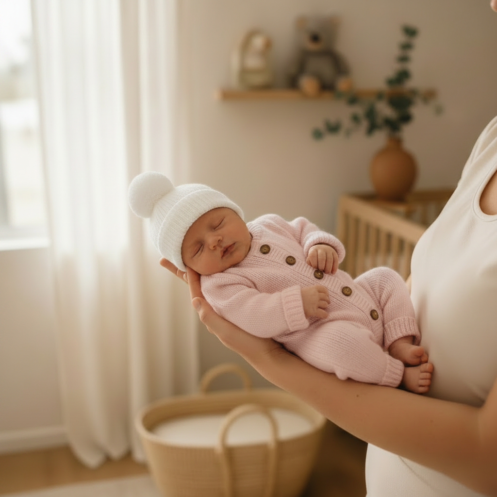Held by Mum