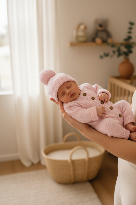 Marshmallow Romper Lifestyle - Held