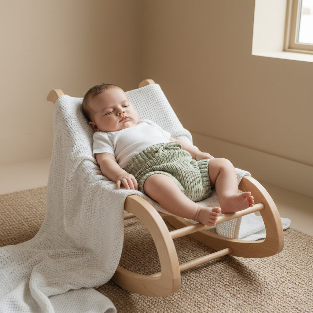Tea Green Chunky Knit Baby Bloomers