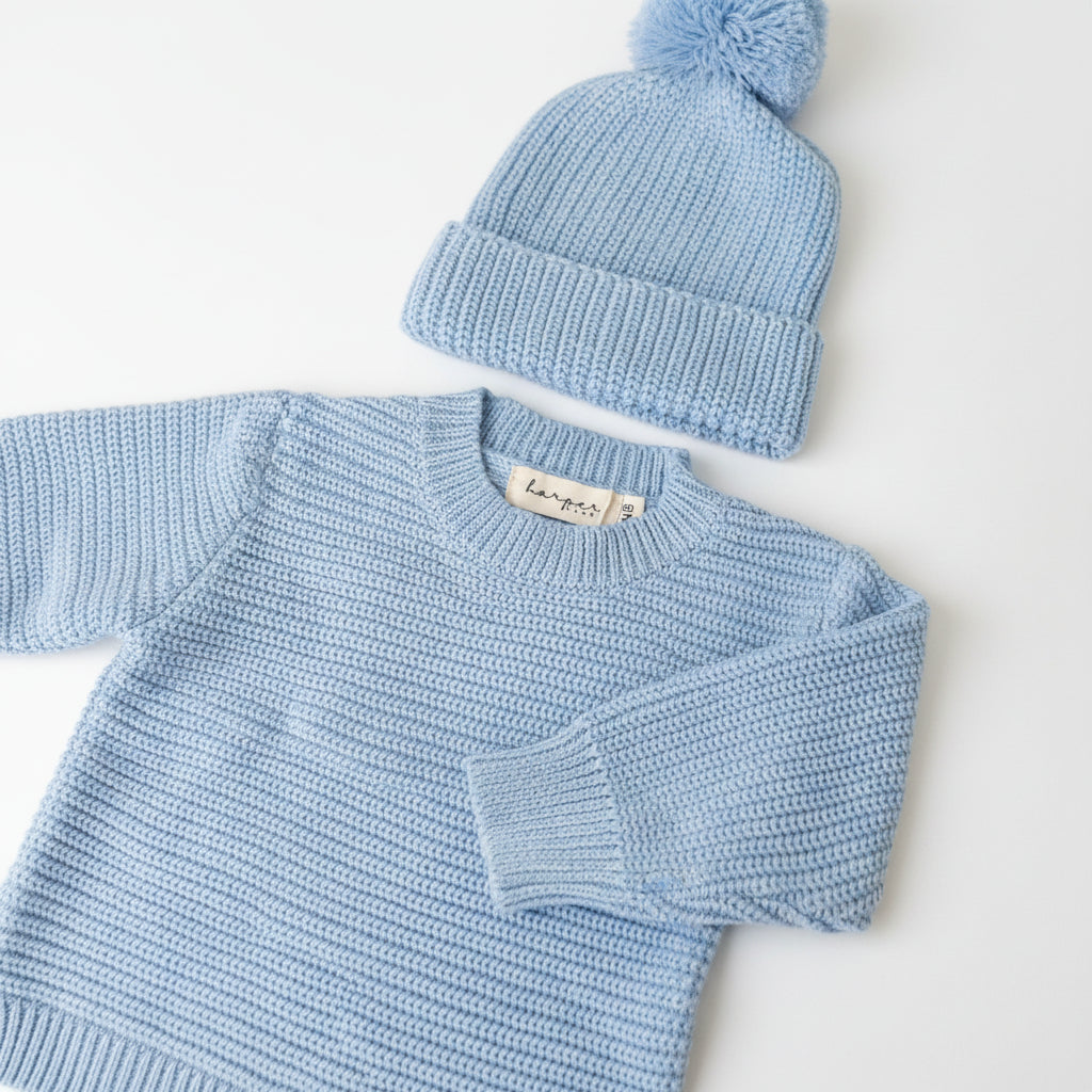 sky blue short romper newborn