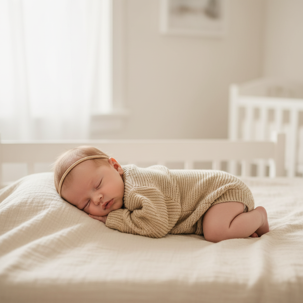 Speckled Romper Side Angle